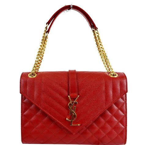 ysl envelope small chain bag|YSL medium envelope bag.